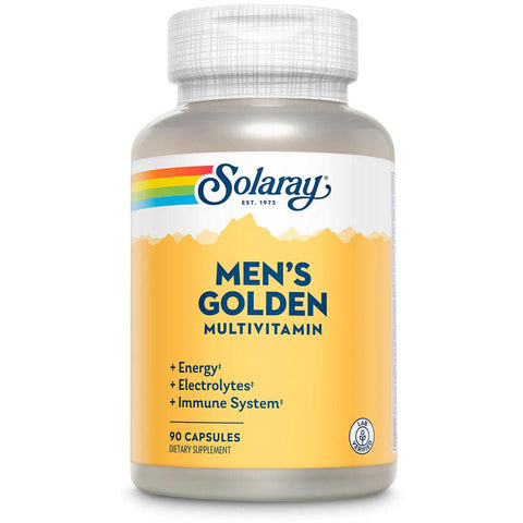 Solaray Men’s Golden Multivitamin-N101 Nutrition