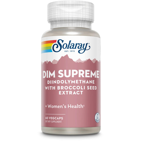Solaray DIM Supreme-60 VegCaps-N101 Nutrition