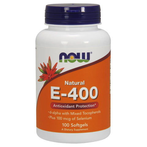 NOW Vitamin E-400 w/ Selenium-N101 Nutrition