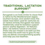 Nature's Way Fenugreek Seed-N101 Nutrition