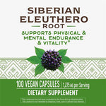Nature's Way Siberian Eleuthero Root-N101 Nutrition