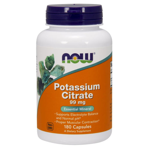 NOW Potassium Citrate 99 mg-N101 Nutrition