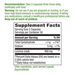 Nature's Way Licorice Root-N101 Nutrition