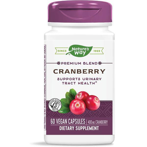Nature's Way Cranberry Extract-60 vegan capsules-N101 Nutrition