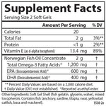 Carlson Super Omega-3 Gems (in Fish Gelatin Softgels)-N101 Nutrition