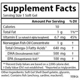 Carlson Super-DHA Gems-N101 Nutrition