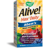 Nature's Way Alive! Max3 Potency Men’s Multivitamin-90 tablets-N101 Nutrition