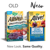 Nature's Way Alive! Once Daily Men’s 50+ Ultra Potency Complete Multivitamin-N101 Nutrition