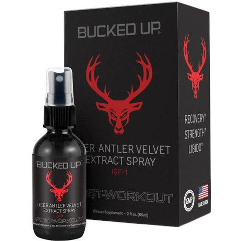 Bucked Up Deer Antler Velvet Extract Spray IGF-1-2 fl oz (60 mL)-N101 Nutrition