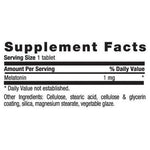 Country Life Melatonin 1 mg Rapid Release-N101 Nutrition