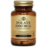 Solgar Folate 1000 mcg-60 tablets-N101 Nutrition