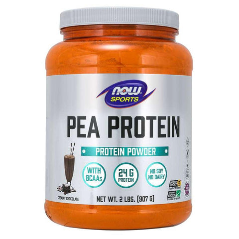 NOW Sports Pea Protein - Creamy Chocolate-N101 Nutrition
