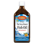 Carlson The Very Finest Fish Oil Liquid-16.9 oz (500 mL)-Orange-N101 Nutrition