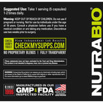 NutraBio BCAA 2500-N101 Nutrition