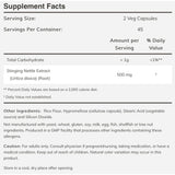 NOW Stinging Nettle Root Extract 250 mg-N101 Nutrition