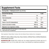 Solgar Liquid Calcium Magnesium Citrate with Vitamin D3 - Natural Strawberry Flavor-N101 Nutrition