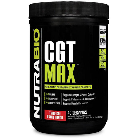 NutraBio CGT-MAX-N101 Nutrition