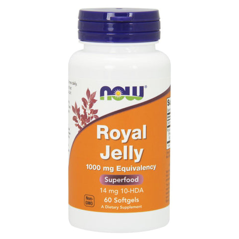 NOW Royal Jelly 1000 mg-N101 Nutrition
