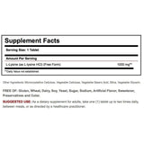 Solgar L-Lysine 1000 mg-N101 Nutrition
