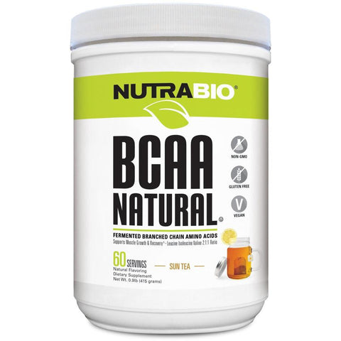 NutraBio BCAA Natural-N101 Nutrition