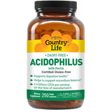 Country Life Dairy-Free Acidophilus with Pectin-N101 Nutrition