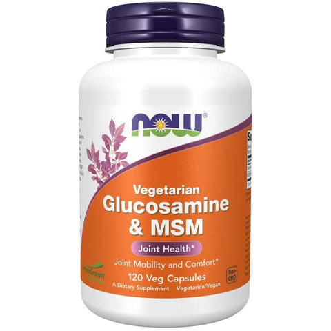 NOW Glucosamine & MSM, Vegetarian-N101 Nutrition