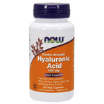 NOW Hyaluronic Acid, Double Strength 100 mg-60 veg capsules-N101 Nutrition