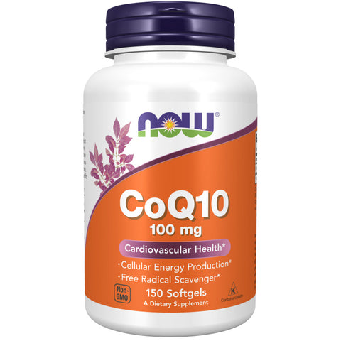 NOW CoQ10 100 mg softgels-N101 Nutrition