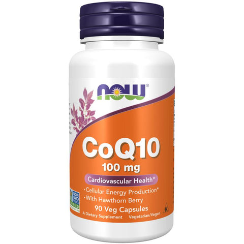 NOW CoQ10 100 mg with Hawthorn Berry