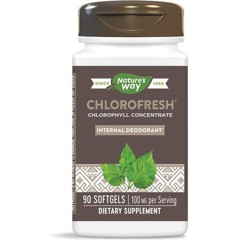 Nature's Way Chlorofresh Chlorophyll Concentrate-90 softgels-N101 Nutrition