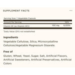 Solgar Vitamin B1 (Thiamin) 100 mg-N101 Nutrition