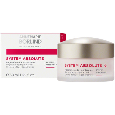 Annemarie Borlind System Absolute Regenerating Night Cream-1.69 fl oz (50 mL)-N101 Nutrition