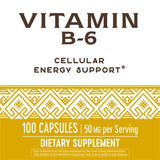 Nature's Way Vitamin B-6-N101 Nutrition