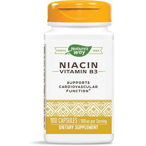 Nature's Way Niacin 100 mg-N101 Nutrition