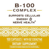 Nature's Way B-100 Complex-100 capsules-N101 Nutrition