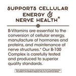 Nature's Way B-100 Complex-100 capsules-N101 Nutrition