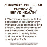 Nature's Way B-100 Complex-100 capsules-N101 Nutrition