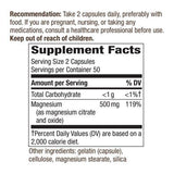 Nature's Way Magnesium Complex-100 capsules-N101 Nutrition