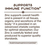 Nature's Way Zinc Chelate 30 mg-N101 Nutrition