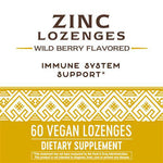 Nature's Way Zinc Lozenges-60 vegan lozenges-N101 Nutrition