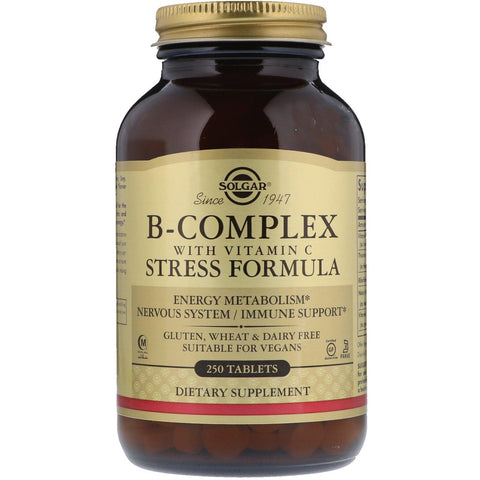 Solgar B-Complex with Vitamin C Stress Formula-N101 Nutrition