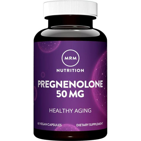 MRM Pregnenolone 50 mg-60 vegan capsules-N101 Nutrition