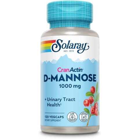 Solaray D-Mannose with CranActin-N101 Nutrition