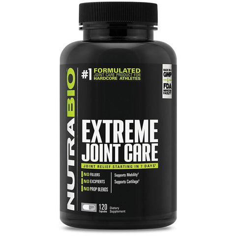 NutraBio Extreme Joint Care-120 capsules-N101 Nutrition