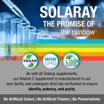 Solaray Timed Release Vitamin C 500 mg-250 VegCaps-N101 Nutrition