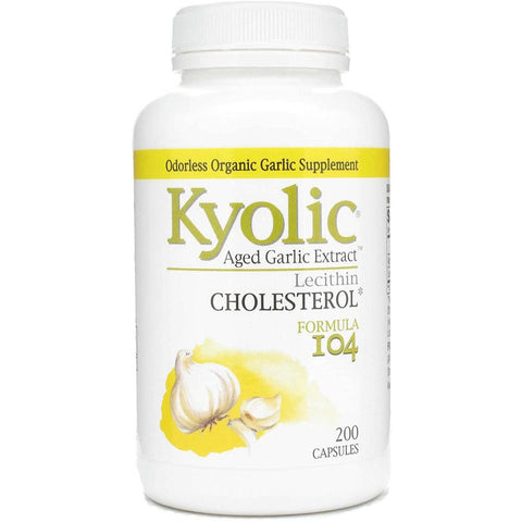 Kyolic Aged Garlic Extract Cholesterol Formula 104-N101 Nutrition