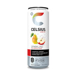 Celsius Energy Drink-Single (12 fl oz / 355 mL)-Sparkling Fuji Apple Pear-N101 Nutrition