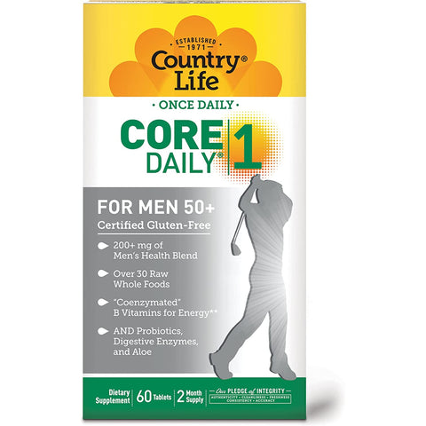 Country Life Core Daily-1 Multivitamin for Men 50+-N101 Nutrition