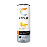 Celsius Energy Drink-Single (12 fl oz / 355 mL)-Sparkling Orange-N101 Nutrition