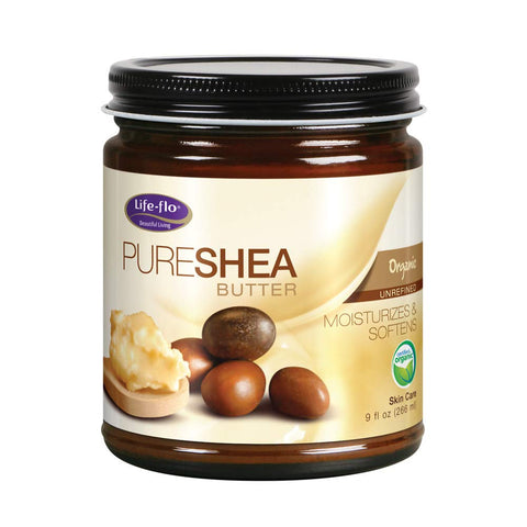 Life-flo Pure Shea Butter-9 fl oz (266 mL)-N101 Nutrition